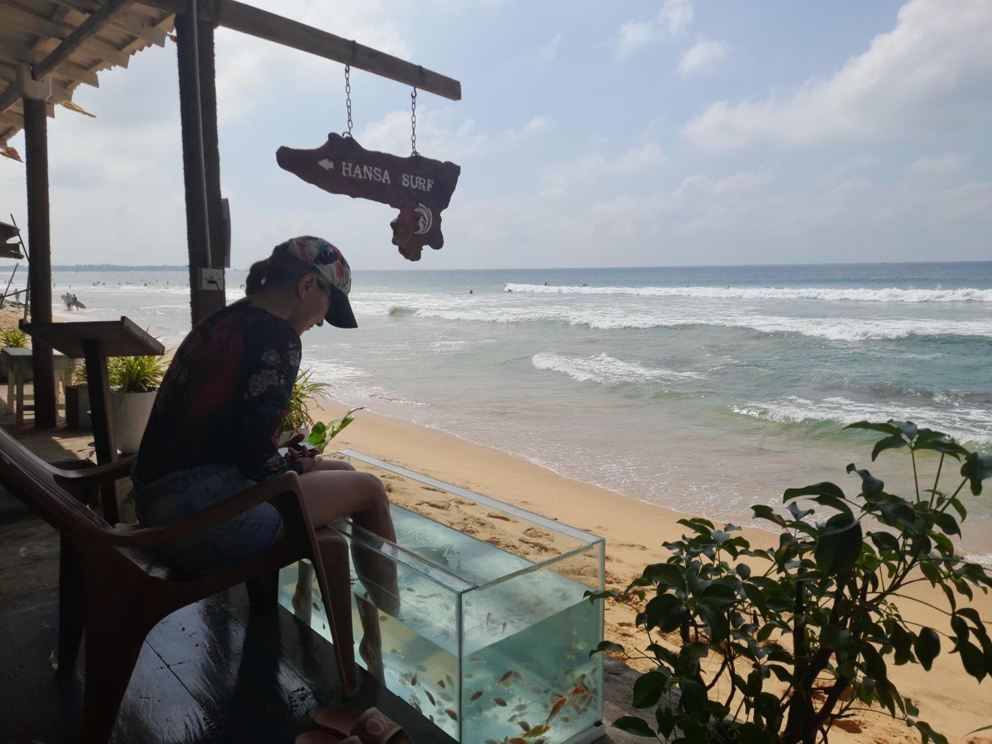 Hansa Surf Hotel Hikkaduwa Exterior photo